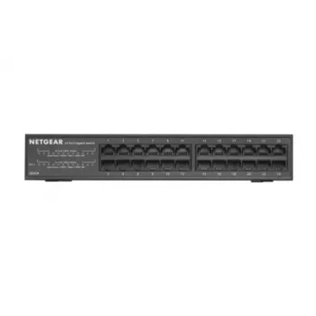 NETGEAR GS324 neřízený Gigabit Ethernet (10/100/1000) čierna