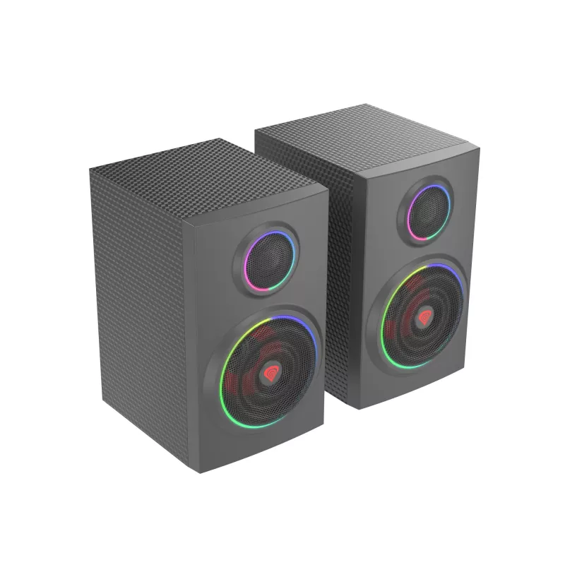 GENESIS Helium 300 BT reproduktorová sada 24 W PC/notebook čierna 2.0 kanály 2-pásmové Bluetooth
