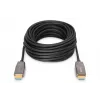 DIGITUS HDMI AOC hybridný vláknový prepojovací kábel, Type-A konektor samec/samec, 10 m, UHD 8K@60Hz, CE, čierna