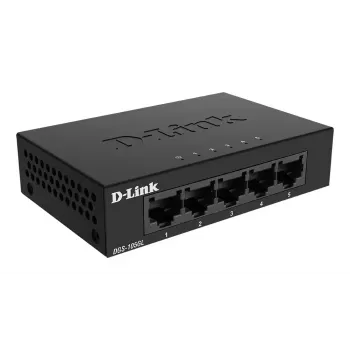 D-Link DGS-105GL/E sieťový switch neřízený Gigabit Ethernet (10/100/1000) čierna