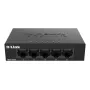 D-Link DGS-105GL/E sieťový switch neřízený Gigabit Ethernet (10/100/1000) čierna
