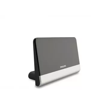 Philips digitálna TV anténa SDV6222/12, čierna, strieborná, 48 dBi, FM, UHF, VHF, 1.8 m, 210 x 100 x 140 mm, koax