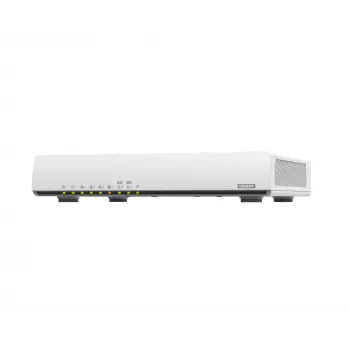 QNAP QHora-301W Wireless router 10 Gigabit Ethernet Dualband (2,4 GHz / 5 GHz) biely