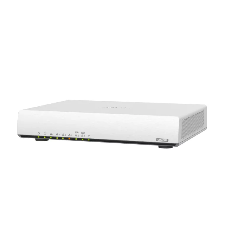 QNAP QHora-301W Wireless router 10 Gigabit Ethernet Dualband (2,4 GHz / 5 GHz) biely