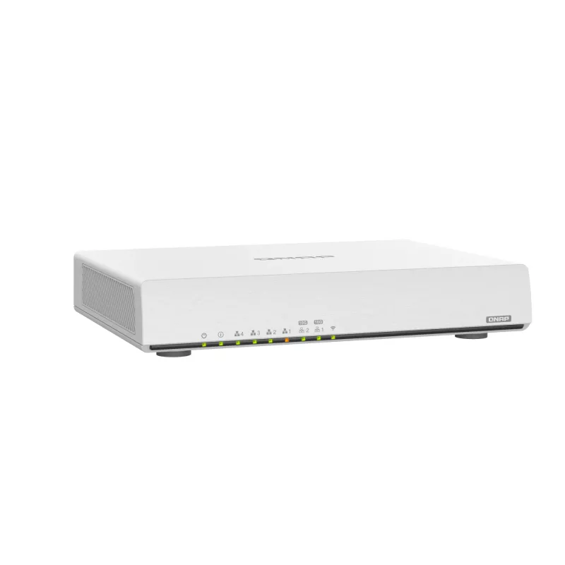 QNAP QHora-301W Wireless router 10 Gigabit Ethernet Dualband (2,4 GHz / 5 GHz) biely