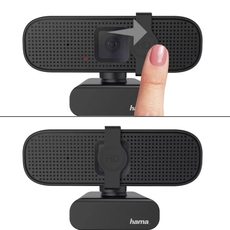 Webkamera Hama C-400 2 MP 1920 x 1080 pixelov USB 2.0 čierna