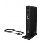ICY BOX IB-DK2251AC káblový USB 3.2 Gen 2 (3.1 Gen 2) Type-A čierny