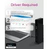 ICY BOX IB-DK2251AC káblový USB 3.2 Gen 2 (3.1 Gen 2) Type-A čierny
