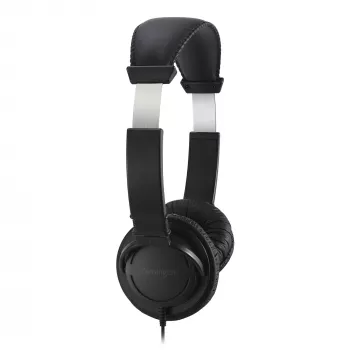 Kensington Classic USB-C headset s mikrofónom, káblový, telefonovanie/hudba, headset, čierny
