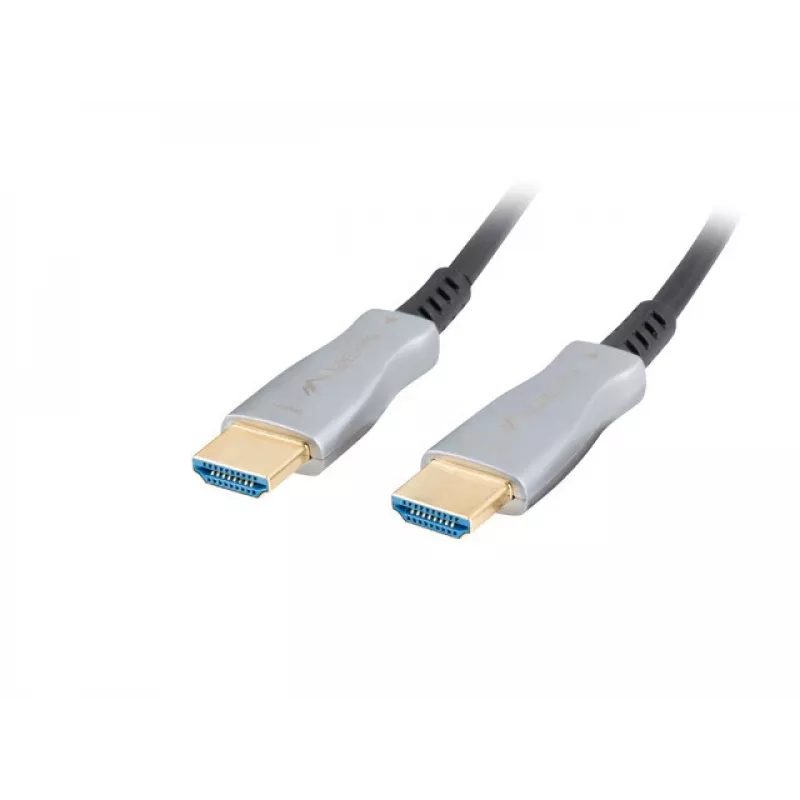Lanberg CA-HDMI-20FB-0400-BK aktívny optický (AOC) kábel HDMI 2.0, 40 m, typ A samec-samec, 4K 60 Hz (3840x2160), 18 Gbit/s, Ethernet, čierny