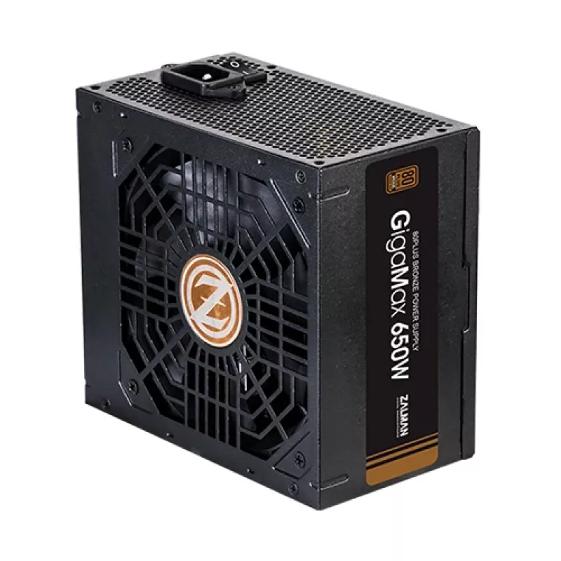 Zalman ZM650-GVII napájací zdroj 650 W 20+4 pin ATX ATX čierny