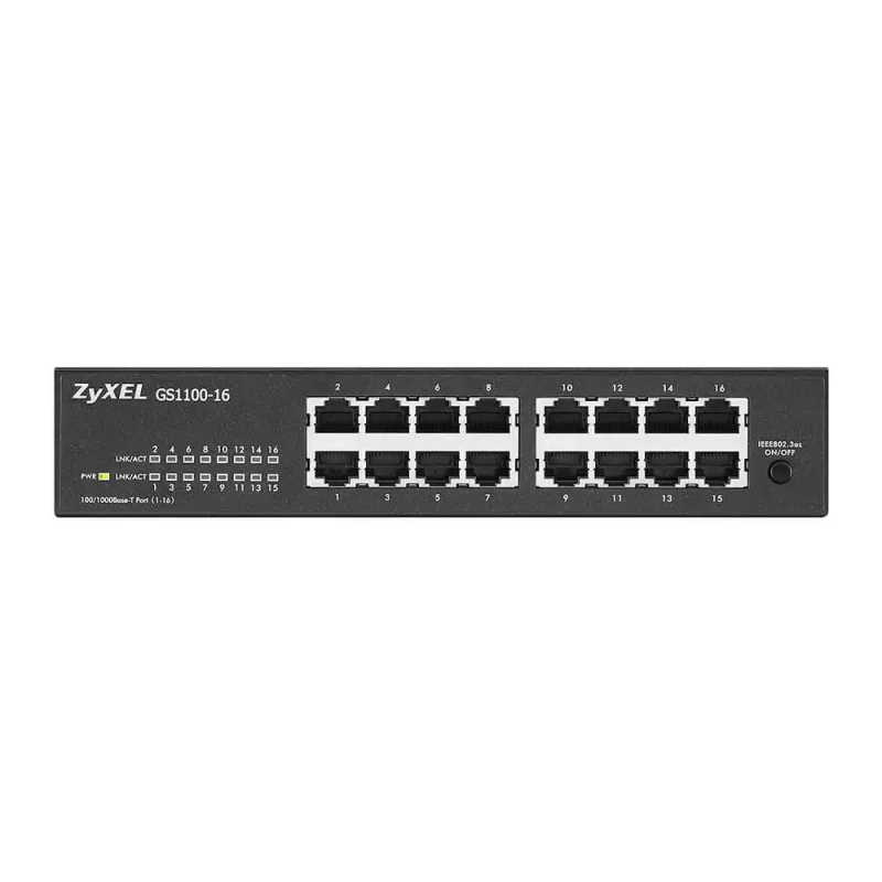 Zyxel GS1100-16 nemanaged Gigabit Ethernet (10/100/1000)