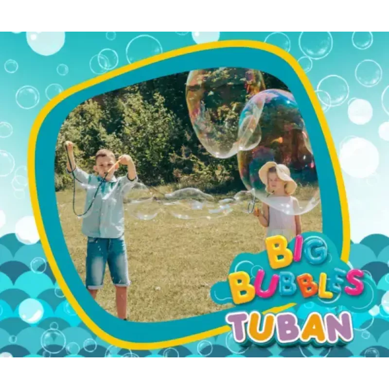 Sada na bubliny Tuban MEGA SET FOR BIG BUBBLES odporúčaný vek 3 roky