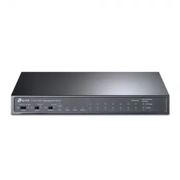 TP-Link 8-portový 10/100Mbps + 3-portový Gigabit desktopový switch s 8-portovým PoE+