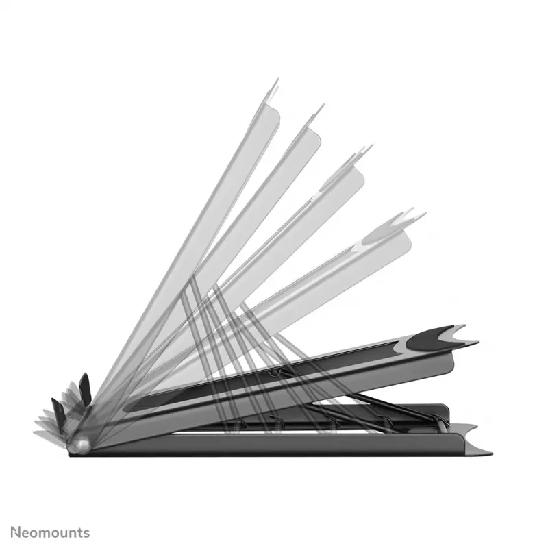 Neomounts NSLS075 čierny stojan na notebook 10-16 inch – skladací – kompaktný – univerzálny