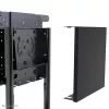 Neomounts NS-M1250 čierny vozík na TV 37-70