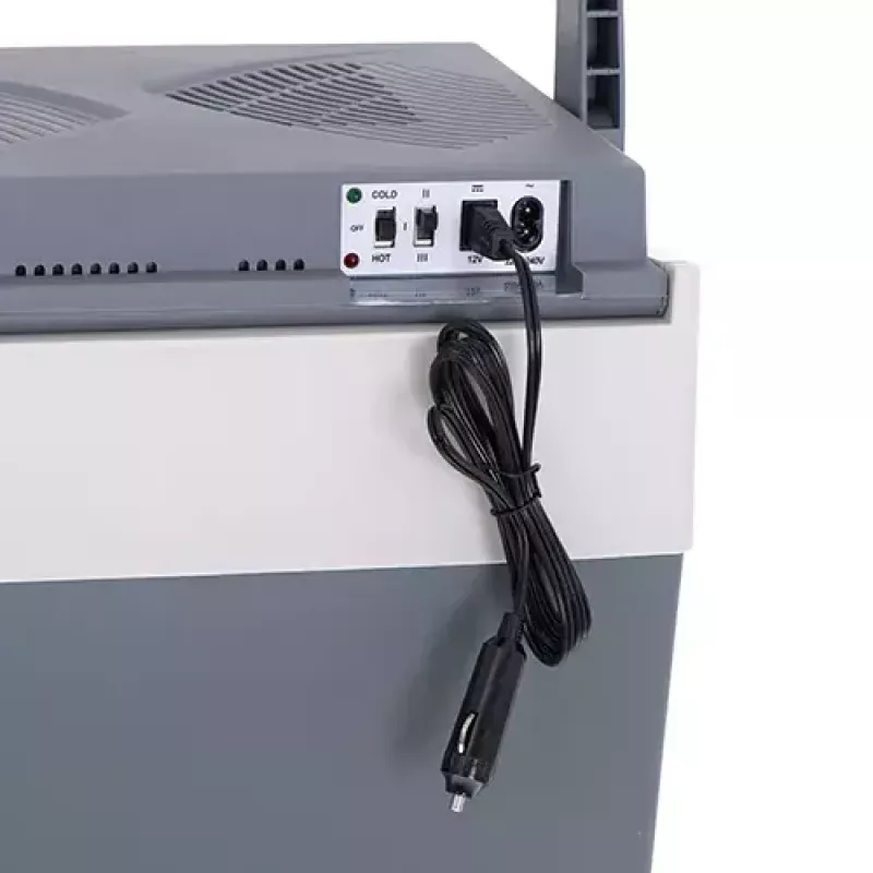 Adler AD 8078 Prenosný elektrický chladiaci box, 28 l, sivý/biely