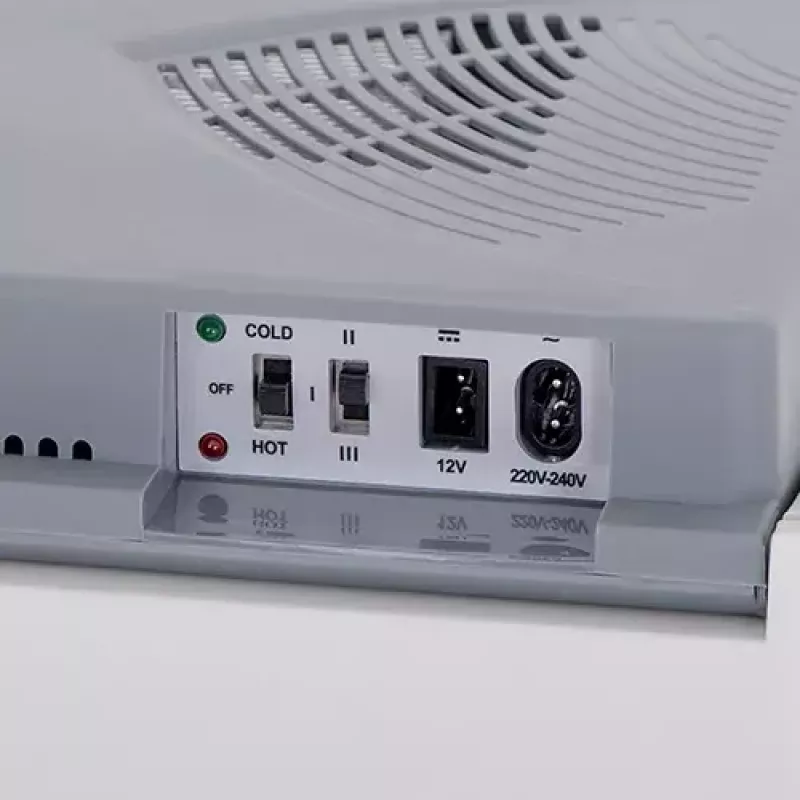 Adler AD 8078 Prenosný elektrický chladiaci box, 28 l, sivý/biely