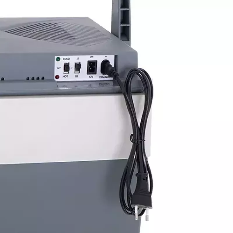 Adler AD 8078 Prenosný elektrický chladiaci box, 28 l, sivý/biely