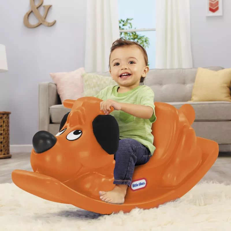 Little Tikes Hojdací pes – Oranžová, Jednotlivé, 1 rok(y), Plast, Oranžová
