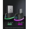 ICY BOX IB-1124L-C3 USB 3.2 Gen 1 (3.1 Gen 1) Type-B Čierna