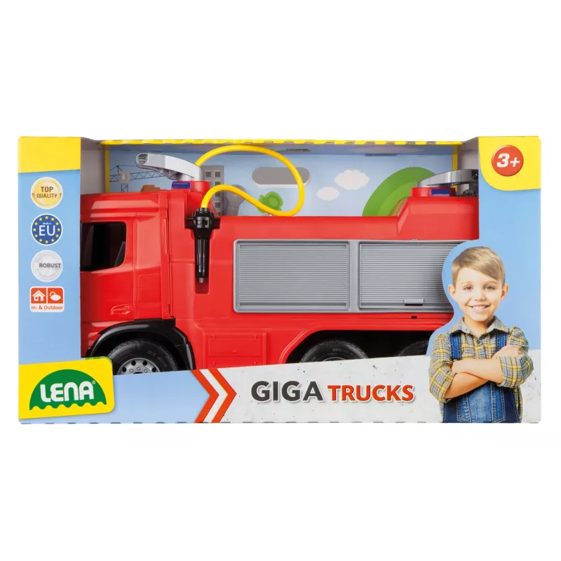 Lena GIGA TRUCKS Pojazdné hasičské auto Arocs, Hasičské auto, 3 rok(y), Viacfarebné