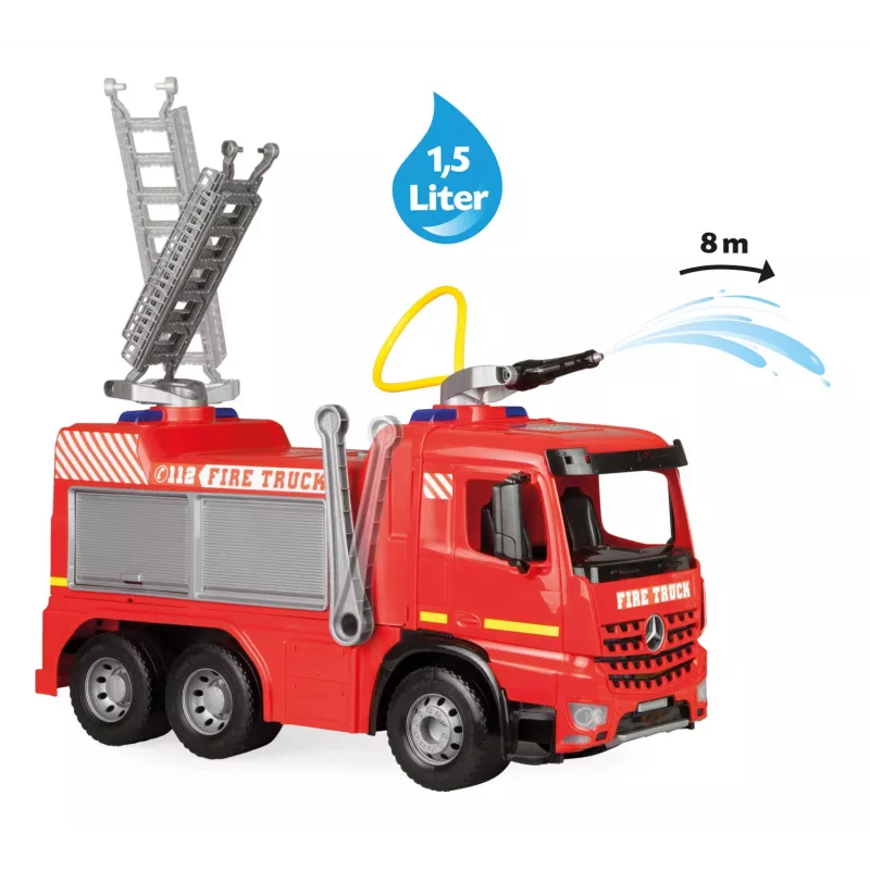 Lena GIGA TRUCKS Pojazdné hasičské auto Arocs, Hasičské auto, 3 rok(y), Viacfarebné