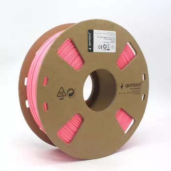 3D tlačový materiál Gembird 3DP-PLA1.75-01-P Ružová 1 kg