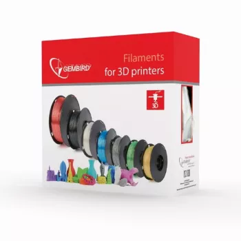 3D tlačový materiál Gembird 3DP-PLA1.75-01-TR