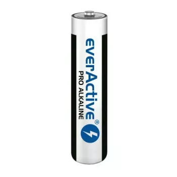 Alkalické AAA batérie everActive LR03PRO4T — 4 ks, 1,5 V, 1250 mAh, 44,5×10,5 mm