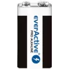 everActive EV6LR61-PRO alkalická batéria 9V 6LR61, 650 mAh, 1 ks v blistri