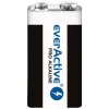 9V alkalická batéria everActive EV6LR61-PRO, 9 V, 650 mAh, 26,4×48,5×16 mm, 1 ks