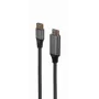 Video káblový adaptér Gembird CC-DP-HDMI-4K-6 — DisplayPort na HDMI Type-A, 1,8 m, 4K, čierny