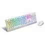 Gamingová klávesnica a myš set MSI VIGOR GK30 COMBO WHITE