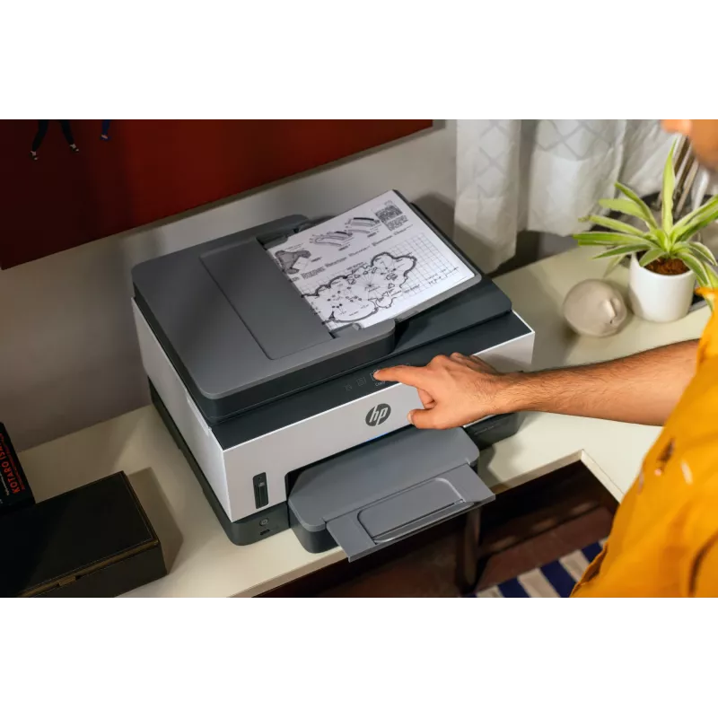 Multifunkčná tlačiareň HP Smart Tank 790 — termálna atramentová, farebná, A4, Wi‑Fi, Ethernet, duplex, 15 strán/min. (čierna), 4800x1200 dpi