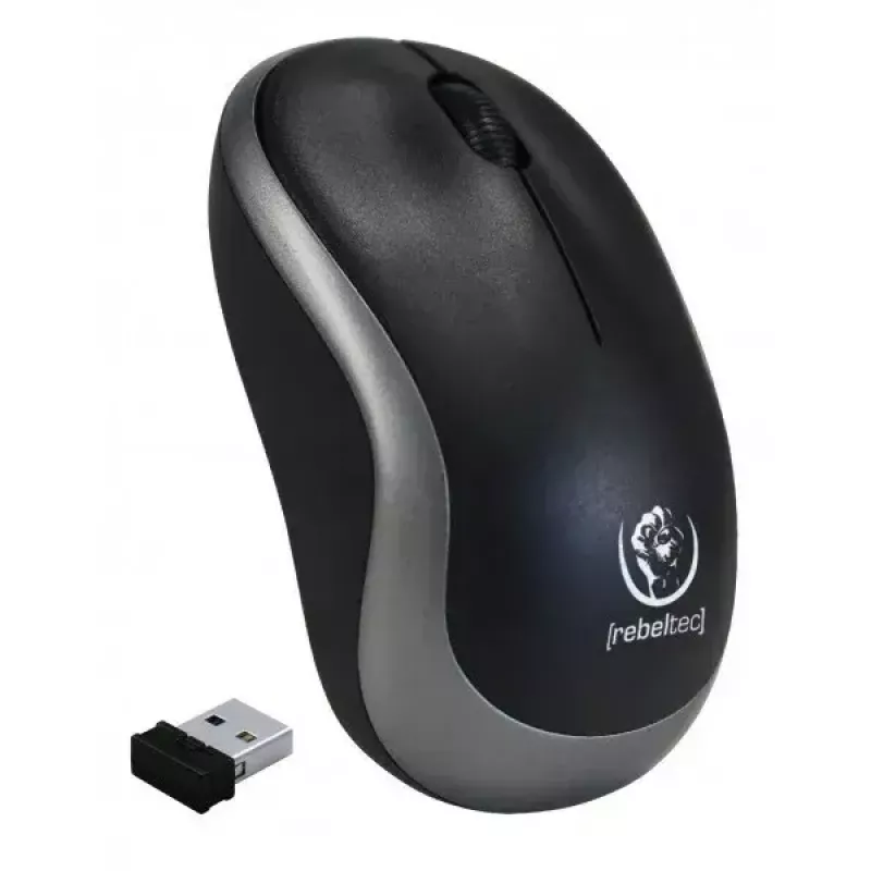 Bezdrôtová optická myš Rebeltec METEOR strieborná RBLMYS00050 USB