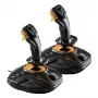 Thrustmaster T.16000M FCS SPACE SIM DUO čierna, oranžová USB joystick analógový / digitálny PC