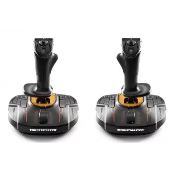 Thrustmaster T.16000M FCS SPACE SIM DUO čierna, oranžová USB joystick analógový / digitálny PC