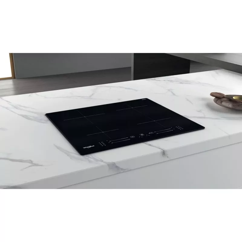 Whirlpool WS S4060 BF čierna vstavaná indukčná varná doska 60 cm 4 zóny