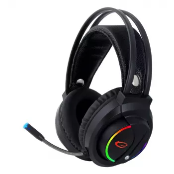 Káblový herný headset ESPERANZA EGH470 — cez uši, 3,5 mm, 2 m kábel, podsvietenie, 32 Ω, 105 dB