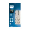 Philips SPN7060WA/60 prepäťová ochrana biela 6 AC zásuviek 2 m