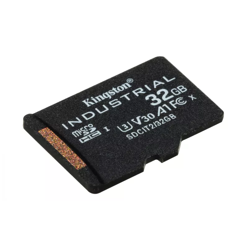 Kingston Technology 32GB microSDHC Industrial C10 A1 pSLC karta + SD adaptér