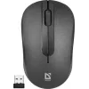 Bezdrôtová optická myš DEFENDER HIT MM-495 RF, obojručná, 1600 DPI, USB RF prijímač, čierna