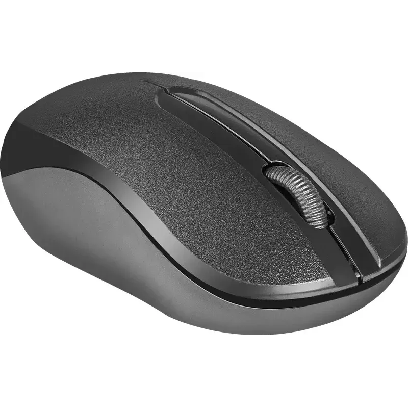 Bezdrôtová optická myš DEFENDER HIT MM-495 RF, obojručná, 1600 DPI, USB RF prijímač, čierna