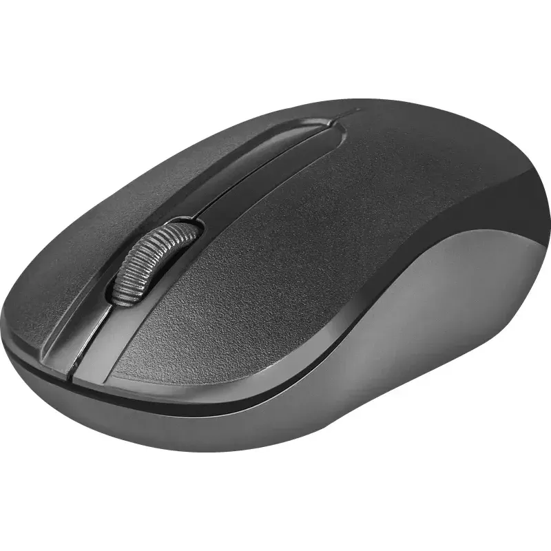 Bezdrôtová optická myš DEFENDER HIT MM-495 RF, obojručná, 1600 DPI, USB RF prijímač, čierna