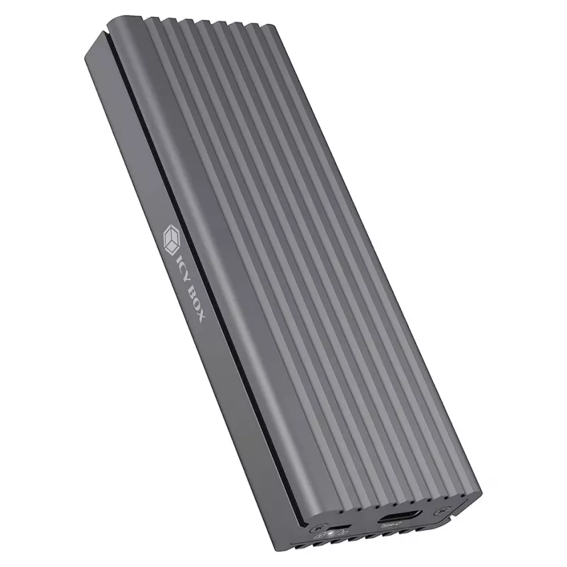 ICY BOX IB-1817MC-C31 puzdro na SSD sivé M.2