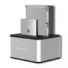 Dokovacia stanica QOLTEC 5316 pre 2x 2,5/3,5 palca HDD/SSD, SATA, USB 3.0 (5 Gb/s), hliníkové puzdro