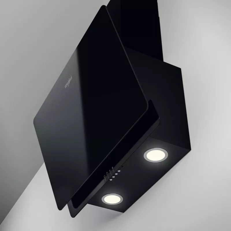 Whirlpool AKR 65F LM K nástenná montáž čierna 375 m³/h