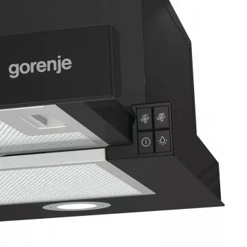Gorenje TH62E4BG Semi-integreert (vysúvací) čierna 450 m³/h