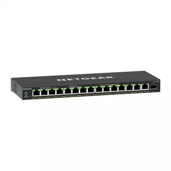 NETGEAR GS316EP-100PES sieťový switch Managed Gigabit Ethernet (10/100/1000) Power over Ethernet (PoE) čierna